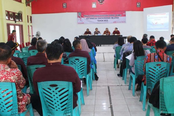 Sosialisasi Pengawasan Orang Asing